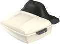 Advanblack Road Glide Tour Trunk Pack Morocco Gold Pearl King Tour Trunk Pack Luggage +Wrap-Around Backrest Pad for '97-'25 Harley Touring Road King Street Glide Electra Glide CVO models