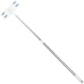 Detachable Household Dust Mop with Long Handle, Electrostatic Flat Mop for Floor Cleaning, No-wash Microfiber Replacement Cloth, Adjustable Telescopic Cleaning Tool for Home Use
