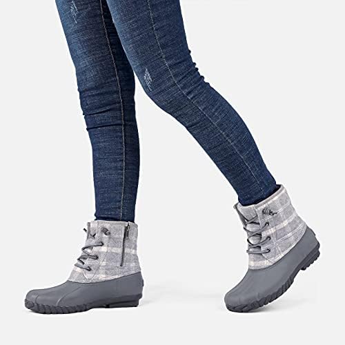 STQ Duck Boots for Women Waterproof Winter Boots Insulated Snow Boots