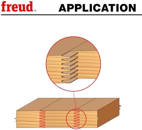 Freud 99-037: 1-3/8" (Dia.) Finger Joint Bit with 1/2" Shank