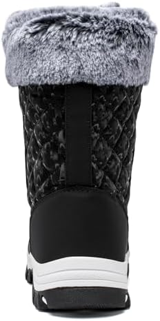 HOBIBEAR Women's Winter Snow Boots Warm Faux Fur