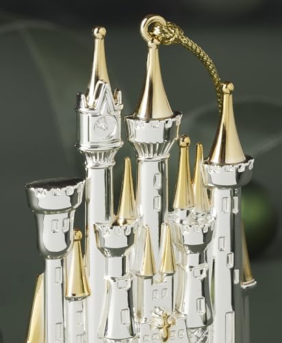 Lenox 2026 Disney Castle Silverplate Ornament