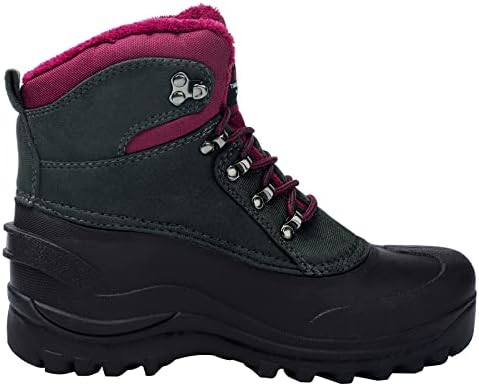 riemot Waterproof Insulated Winter Snow Boots for Men and Women