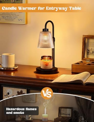 Innqoo Candle Warmer Lamp with Timer Home Decor Birthday Gifts for Women