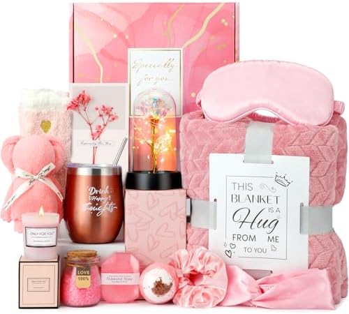 Birthday and Get Well Gifts for Women - Relaxing Spa Care Package