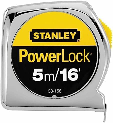 Stanley 33-158 Measuring Tape, 16 Ft L Blade, 3/4 Inch, 3 Pack