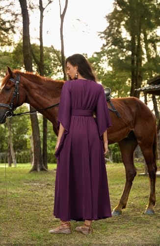 Scarlet Darkness Renaissance Costume Women Pirate Medieval Maxi Dress