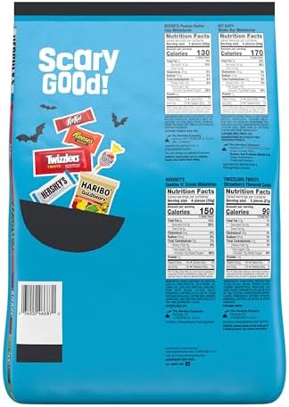 Hershey's Assorted Halloween Candy and Chocolate Bulk Variety Pack 98.45 oz