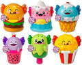 JA-RU Jumbo Foamie Axolotl Smushy Foodie (6 Axolots Assorted) 4740-6