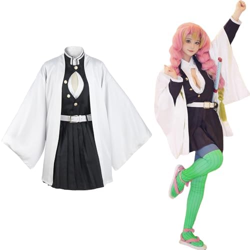 Kimonos Cosplay Costumes Adult Women Girls Anime Japanese Kimono Robe Halloween Outfit with Accessories