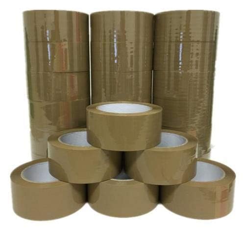 Heavy Duty Brown Packing Tape 36 Rolls 2 Inch x 110 Yards (330 Feet) Per Roll Carton Sealing Tape for Shipping Packaging Moving Office Storage & Tape Gun Refills 2.0 Mil 3960 Total Yards