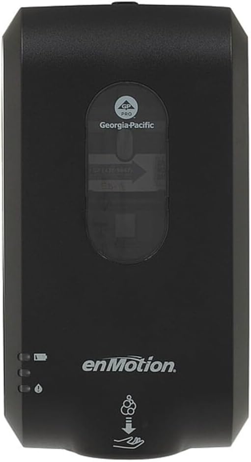 GP enMotion Gen2 Automated Touchless Soap & Sanitizer Dispenser, Black 52057
