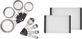 OXO Good Grips Stainless Steel Measuring Cup and Spoon Set + OXO Good Grips 2-Piece Plastic Cutting Board Set