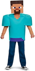 Disguise Minecraft Steve Classic Costume, Officially Licensed Minecraft Costume for Boys