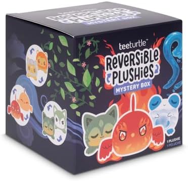 TeeTurtle Elements Series Reversible Plushie 3 Inch Mystery Box
