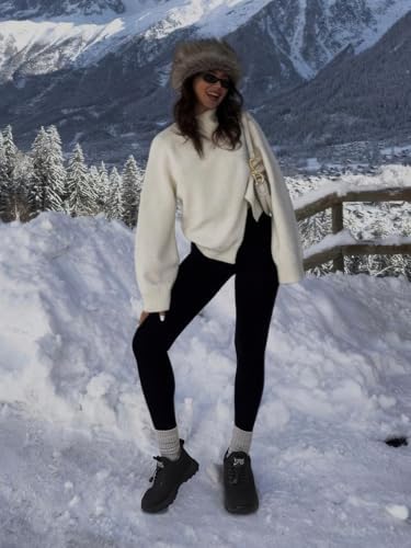 SHIBEVER Winter Snow Boots for Women: Warm Fur Lined Snow Ankle Booties