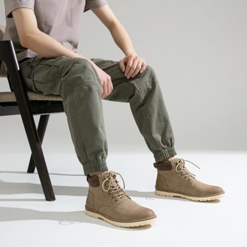 Vostey Men's Hiking Boots Waterproof Casual Chukka Boots for Men