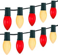 Vintage Christmas Lights Outdoor, 150Ft C9 String Lights with 75 LED Bulbs
