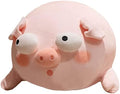 ELAINREN Ultra-Soft Pink Pig Plush Body Pillow/15.7''