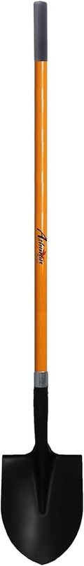 Ashman HeavyDuty Digging Shovel (1 Pack) 47-Inch Lond Handle with Trenching Blade and durable Handle - Ideal for Garden, Landscaping, Construction, Masonry - Perfect for Digging Soil, Dirt, and Gravel