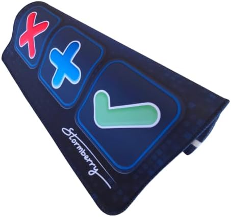 Stormberry SWAP SPOT XL Squishy Trading Mat 14x24, Blue Digital Pixel