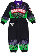 Monster Jam French Terry Racing Zip Up Coverall Infant to Big Kid Grave Digger El Toro Loco Megalodon