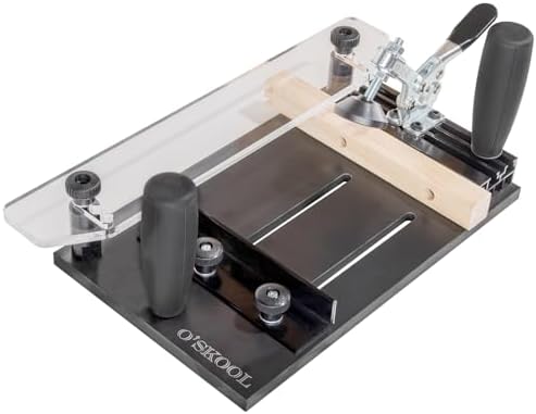 O'SKOOL Rail Coping Sled Router Table Jig, Fits 5-1/2" x 1-5/8"Stock