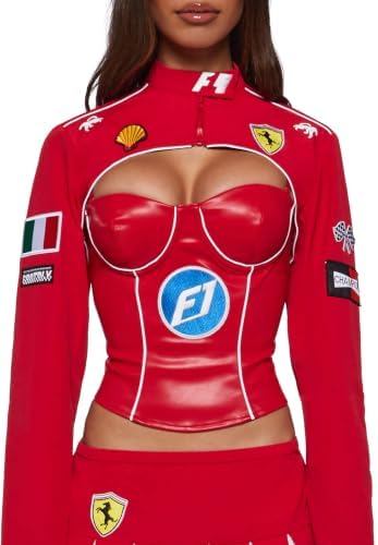 Dolls Kill Race Car Driver Costume Set by Trickz N' Treatz