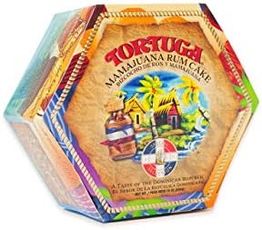 TORTUGA Caribbean Mamajuana Rum Cake - 16 oz Caribbean Rum Cake - The Perfect Premium Gourmet Gift for Stocking Stuffers, Gift Baskets, and Christmas Gifts - Great Cakes for Delivery