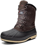 NORTIV 8 Men's Waterproof Winter Snow Boots