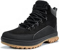 Wondamo Men's Snow Boots Lightweight Waterproof Winter Cold Weather Shoes
