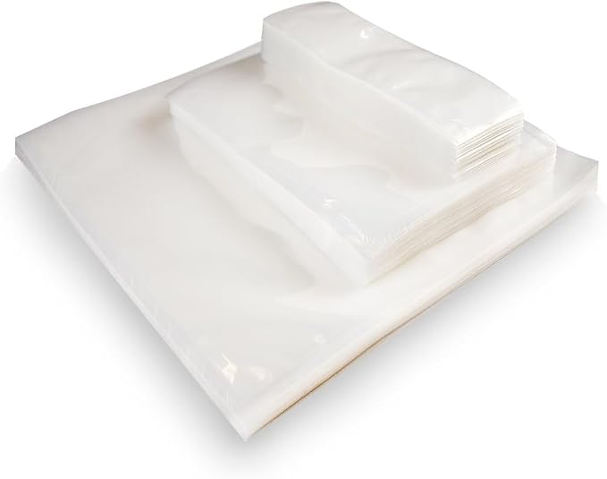 UltraSource - Chamber Machine Pouches 3 Mil Thickness, 10" x 15", Pack of 250 Vacuum Chamber Pouches, BPA-Free Pre-Cut Chamber Vacuum Sealer Bags with tear notch | Pre-cut with tear notch, perfect for food storage, compatible with all chamber vacuum se...