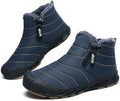 ziitop Snow Boots Mens Waterproof Winter Boots Fur Lined Warm Ankle Boots