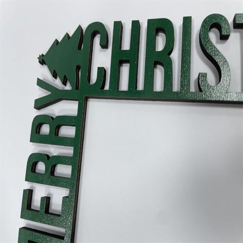 Christmas Door Topper Holiday Home Decor Funny Snowman Santa Claus Top Door Frame Corner Sign Decorations, Windows Walls DIY Craft for Christmas Party Ornament (G)