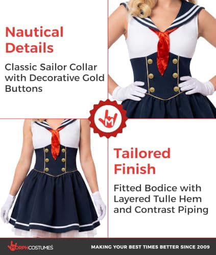 Morph Sailor Costume For Women, Halloween Costumes for Women