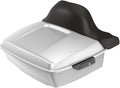 Advanblack Road Glide Tour Trunk Pack Hard Candy Shattered Flake King Tour Trunk Pack Luggage +Wrap-Around Backrest Pad for '97-'25 Harley Touring Road King Street Glide Electra Glide CVO models