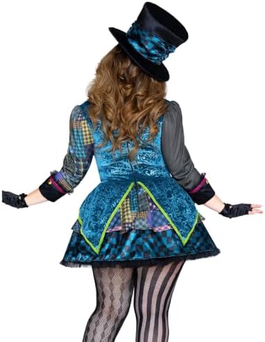 Leg Avenue Charming Mad Hatter Costume Plus Size