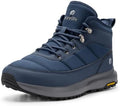 FitVille Men's Wide Winter Boots Non-Slip Insulated Snow Boots