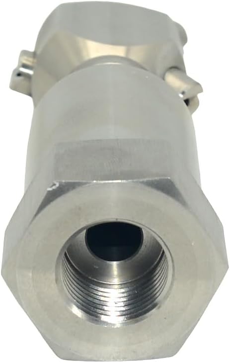 VARMHUS 360° Rotating Spray Nozzle, 304 Stainless Steel High Pressure Continuous Rotary Cleaner for Barrel, Tank, and Industrial Drum Washing (3/4")