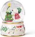 Lenox Peanuts Snoopy Christmas Snow Globe