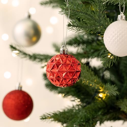 Valery Madelyn 50ct Christmas Tree Decorations Ball Ornaments 2 Inches
