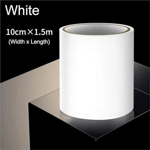 8 Roll 4 Inch X 5 FT Waterproof Stop Leaks Seal Silicone Rubber Self Fix Masking Water Pipeline Repair Self-Adhesive Tape(White)