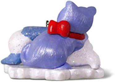Hallmark Keepsake Mini Christmas Ornament 2018 Year Dated, Furry Lil' Friends Dog and Cat Miniature, 0.75"