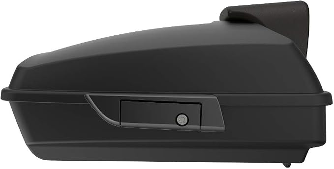 Advanblack Road Glide Tour Trunk Pack Denim Black Razor Tour Trunk Pack Backrest Pad for '97-'25 Harley Touring Road King Street Glide Electra Glide CVO models