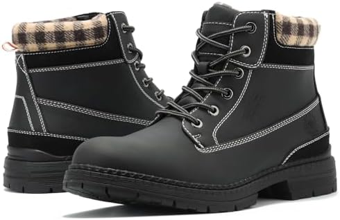 ANJOUFEMME Men's Winter Hiking Boots