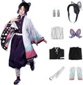 Kimonos Cosplay Costumes Adult Women Girls Anime Japanese Kimono Robe Halloween Outfit with Accessories