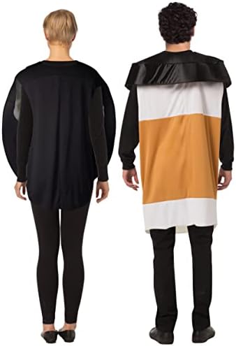 Rasta Imposta Dunk It Coffee 2 Go Cup and Get Real Chocolate Donut, Couples Costume, Funny Food Costume Set for Adults, Breakfast Pair Outfit for Halloween Parties and Events