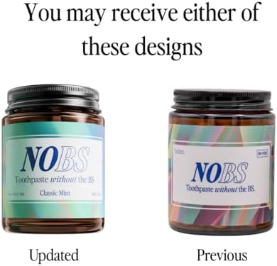 NOBS (No Bad Stuff) Toothpaste Tablets (3 Month) & Expanding Floss - Nano Hydroxyapatite, Fluoride Free, Eco & Travel Friendly - Remineralize with NHA