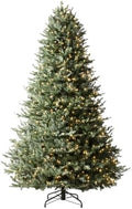 Balsam Hill BH Balsam Fir Full Tree - Realistic Artificial Christmas Tree with Premium Stand & Easy Assembly for Indoor Holiday Decorating, Clear, 6.5ft