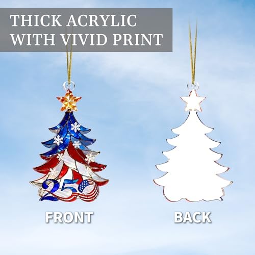 250 Anniversary USA Christmas Ornament, Christmas Decorations, America Gift